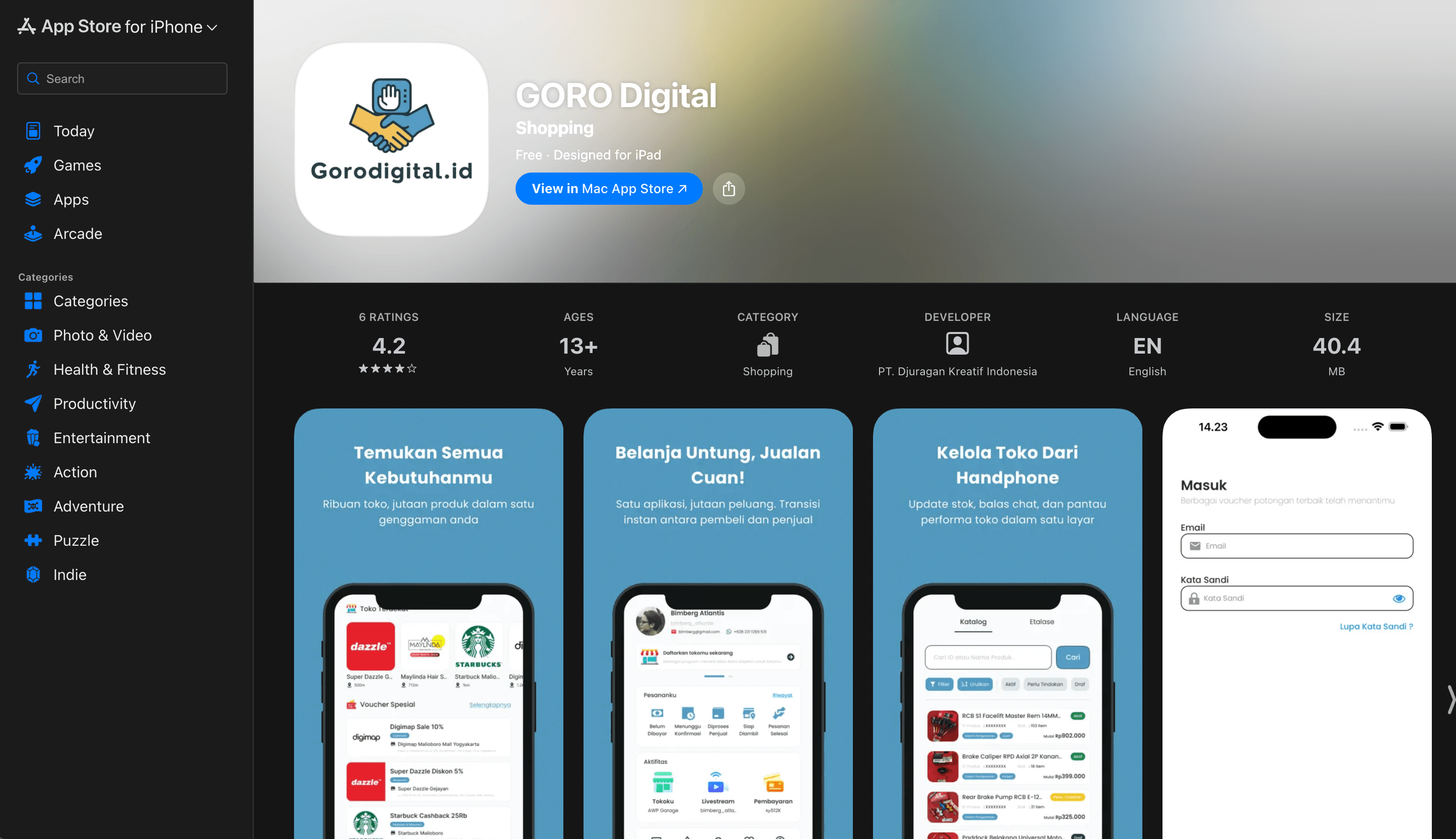 GORO Digital (iOS/Android)